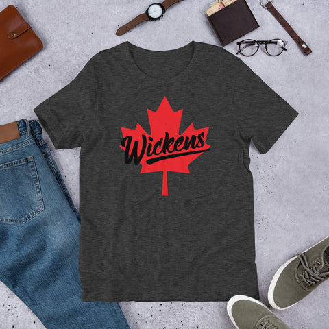 Robert Wickens Distressed Canada Short-Sleeve Unisex T-Shirt