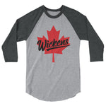 Robert Wickens Canada 3/4 sleeve raglan shirt